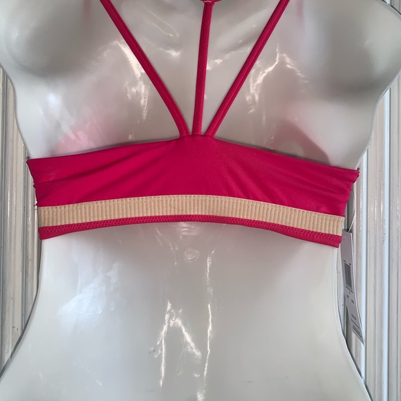 Hurley Max Solid Pull on Bikini Top BNWT $15 - Picture 9 of 9